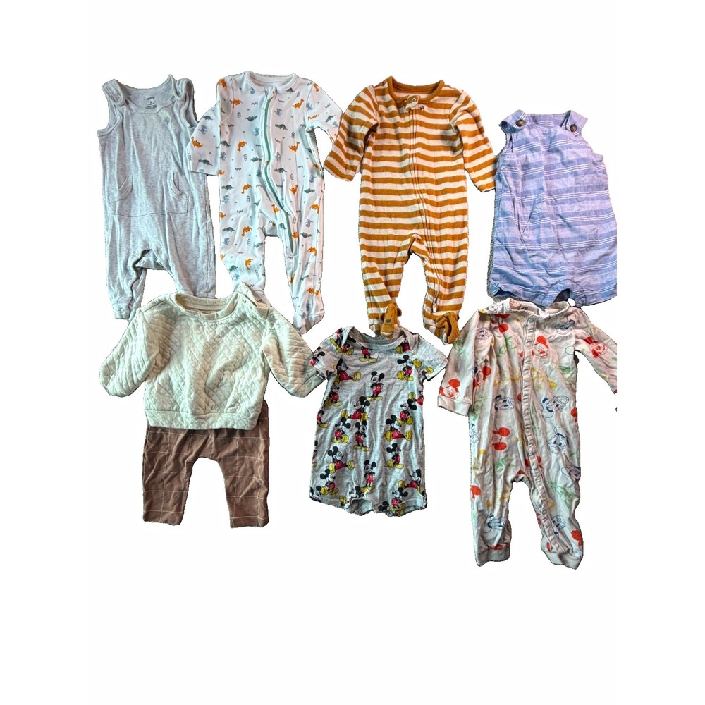 Baby Boys Clothes Lot 6M 6-9M 9M Disney H&M Carters Grayson Collective